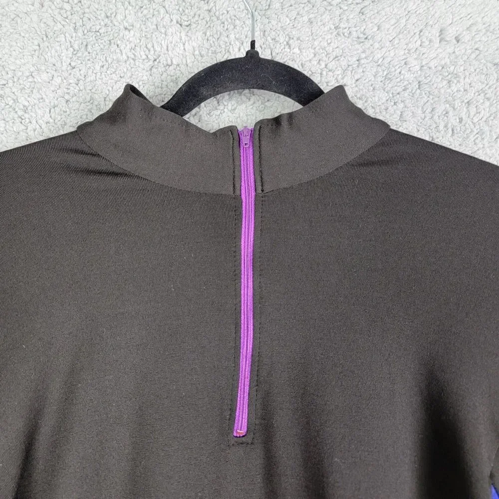Vintage Early Winters Performance Jacket Unisex Large Black Vented Underarms